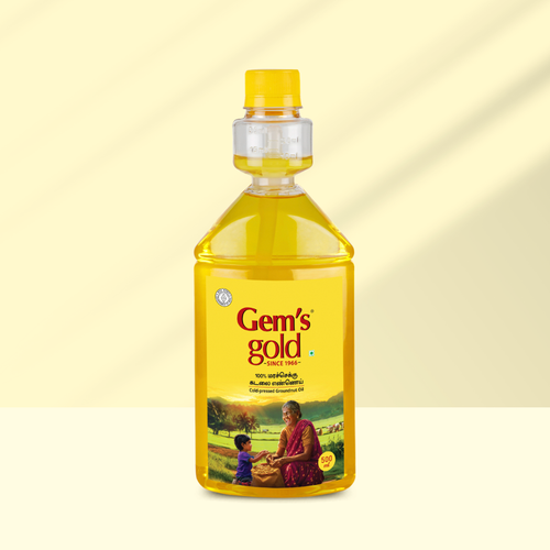 Cold-Pressed Groundnut Oil
