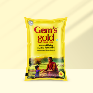 Cold-Pressed Groundnut Oil