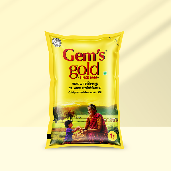 Cold-Pressed Groundnut Oil