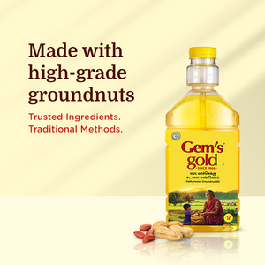 Cold-Pressed Groundnut Oil