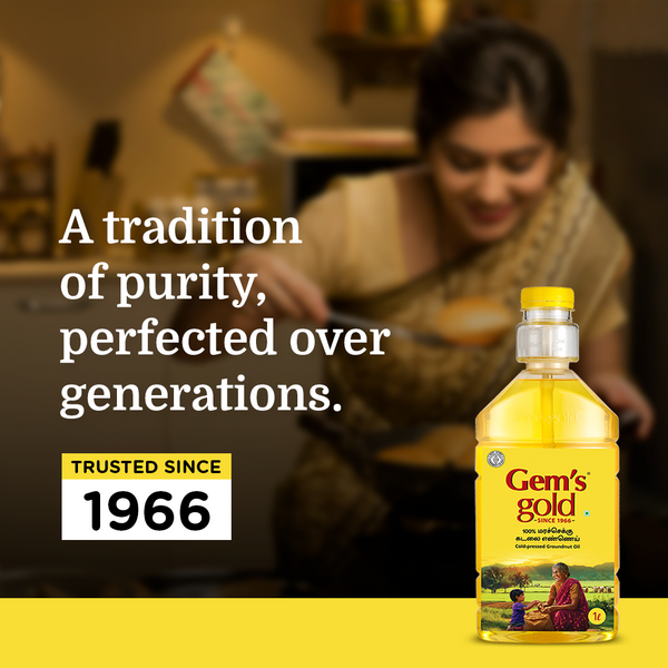 Cold-Pressed Groundnut Oil