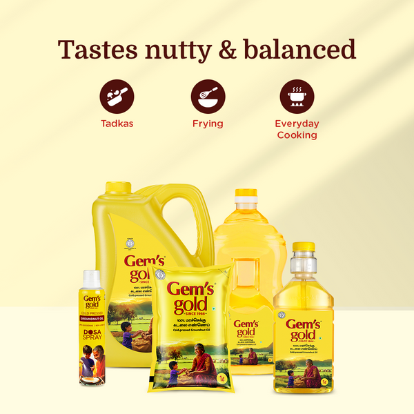 Cold-Pressed Groundnut Oil